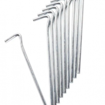 Decathlon Çadır Kazığı - Çelik - 10'lu