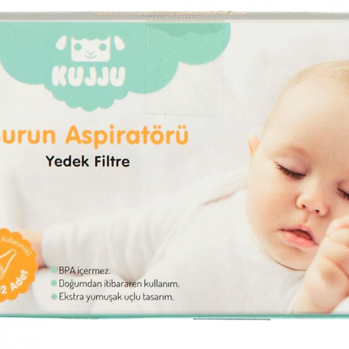 Kujju Burun Aspiratörü Yedek Filtre 12 Adet