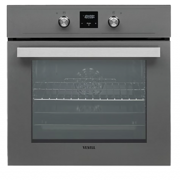 Vestel AF-7684 YG Gri Ankastre Fırın