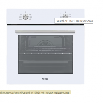 Vestel AF-5661 YB Beyaz Ankastre Fırın