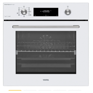 Vestel AF-861052 B WIFI Beyaz Ankastre Fırın