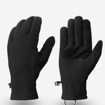 Yetişkin Outdoor Trekking Dokunmatik Polar Eldiven - Siyah - MT500 4531442