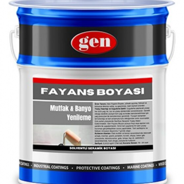 Gen Fayans Boyası Beyaz Renk